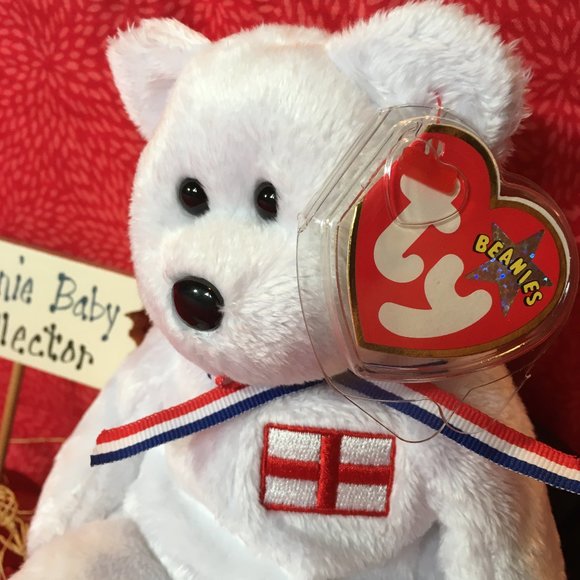 TY Beanie Babies ENGLAND UK Exclusive RARE 👀✨ - Picture 6 of 11